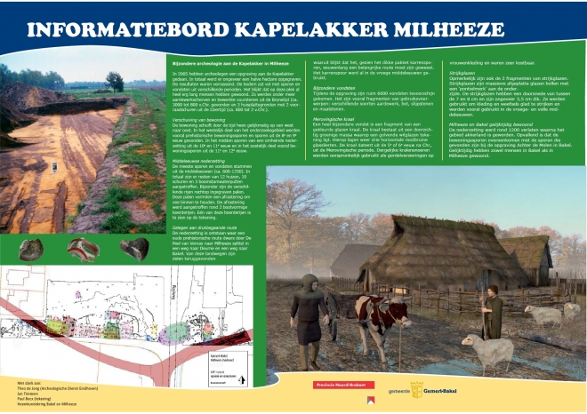 Archeologie bord Milheeze