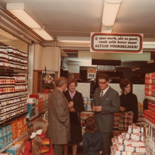 230-Opening van de spar in 1972.